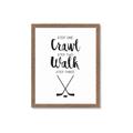 Picture of Crawl, Walk, Hockey _GroupedProduct_Rectangle_Portrait_Mini_ _GroupedProduct_Rectangle_Portrait_Framed_Matted_