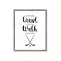 Picture of Crawl, Walk, Hockey _GroupedProduct_Rectangle_Portrait_Mini_ _GroupedProduct_Rectangle_Portrait_Framed_Matted_