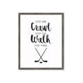 Picture of Crawl, Walk, Hockey _GroupedProduct_Rectangle_Portrait_Mini_ _GroupedProduct_Rectangle_Portrait_Framed_Matted_