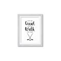 Picture of Crawl, Walk, Hockey _GroupedProduct_Rectangle_Portrait_Mini_ _GroupedProduct_Rectangle_Portrait_Framed_Matted_