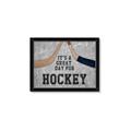 Picture of Great Day for Hockey _GroupedProduct_Rectangle_Landscape_Mini_ _GroupedProduct_Rectangle_Landscape_Framed_Matted_