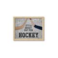 Picture of Great Day for Hockey _GroupedProduct_Rectangle_Landscape_Mini_ _GroupedProduct_Rectangle_Landscape_Framed_Matted_