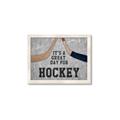 Picture of Great Day for Hockey _GroupedProduct_Rectangle_Landscape_Mini_ _GroupedProduct_Rectangle_Landscape_Framed_Matted_
