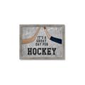Picture of Great Day for Hockey _GroupedProduct_Rectangle_Landscape_Mini_ _GroupedProduct_Rectangle_Landscape_Framed_Matted_