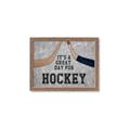 Picture of Great Day for Hockey _GroupedProduct_Rectangle_Landscape_Mini_ _GroupedProduct_Rectangle_Landscape_Framed_Matted_