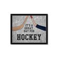 Picture of Great Day for Hockey _GroupedProduct_Rectangle_Landscape_Mini_ _GroupedProduct_Rectangle_Landscape_Framed_Matted_