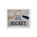 Picture of Great Day for Hockey _GroupedProduct_Rectangle_Landscape_Mini_ _GroupedProduct_Rectangle_Landscape_Framed_Matted_