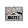 Picture of Great Day for Hockey _GroupedProduct_Rectangle_Landscape_Mini_ _GroupedProduct_Rectangle_Landscape_Framed_Matted_