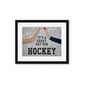 Picture of Great Day for Hockey _GroupedProduct_Rectangle_Landscape_Mini_ _GroupedProduct_Rectangle_Landscape_Framed_Matted_