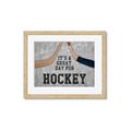 Picture of Great Day for Hockey _GroupedProduct_Rectangle_Landscape_Mini_ _GroupedProduct_Rectangle_Landscape_Framed_Matted_