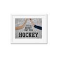 Picture of Great Day for Hockey _GroupedProduct_Rectangle_Landscape_Mini_ _GroupedProduct_Rectangle_Landscape_Framed_Matted_