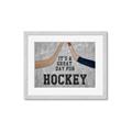 Picture of Great Day for Hockey _GroupedProduct_Rectangle_Landscape_Mini_ _GroupedProduct_Rectangle_Landscape_Framed_Matted_