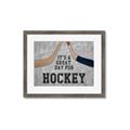 Picture of Great Day for Hockey _GroupedProduct_Rectangle_Landscape_Mini_ _GroupedProduct_Rectangle_Landscape_Framed_Matted_
