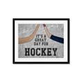 Picture of Great Day for Hockey _GroupedProduct_Rectangle_Landscape_Mini_ _GroupedProduct_Rectangle_Landscape_Framed_Matted_