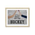 Picture of Great Day for Hockey _GroupedProduct_Rectangle_Landscape_Mini_ _GroupedProduct_Rectangle_Landscape_Framed_Matted_