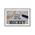 Picture of Great Day for Hockey _GroupedProduct_Rectangle_Landscape_Mini_ _GroupedProduct_Rectangle_Landscape_Framed_Matted_