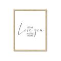 Picture of Let me Love you _GroupedProduct_Rectangle_Portrait_Mini_ _GroupedProduct_Rectangle_Portrait_Framed_Matted_