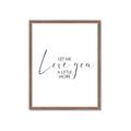 Picture of Let me Love you _GroupedProduct_Rectangle_Portrait_Mini_ _GroupedProduct_Rectangle_Portrait_Framed_Matted_