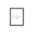 Picture of Let me Love you _GroupedProduct_Rectangle_Portrait_Mini_ _GroupedProduct_Rectangle_Portrait_Framed_Matted_