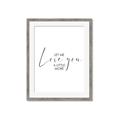 Picture of Let me Love you _GroupedProduct_Rectangle_Portrait_Mini_ _GroupedProduct_Rectangle_Portrait_Framed_Matted_