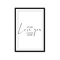 Picture of Let me Love you _GroupedProduct_Rectangle_Portrait_Mini_ _GroupedProduct_Rectangle_Portrait_Framed_Matted_