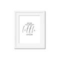 Picture of Before you're not little _GroupedProduct_Rectangle_Portrait_Mini_ _GroupedProduct_Rectangle_Portrait_Framed_Matted_