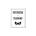 Picture of Superhero in Training _GroupedProduct_Rectangle_Portrait_Mini_ _GroupedProduct_Rectangle_Portrait_Framed_Matted_