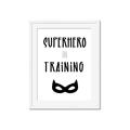 Picture of Superhero in Training _GroupedProduct_Rectangle_Portrait_Mini_ _GroupedProduct_Rectangle_Portrait_Framed_Matted_