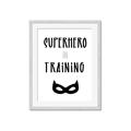 Picture of Superhero in Training _GroupedProduct_Rectangle_Portrait_Mini_ _GroupedProduct_Rectangle_Portrait_Framed_Matted_