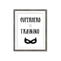 Picture of Superhero in Training _GroupedProduct_Rectangle_Portrait_Mini_ _GroupedProduct_Rectangle_Portrait_Framed_Matted_