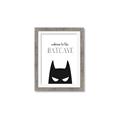 Picture of Welcome to the Batcave White _GroupedProduct_Rectangle_Portrait_Mini_ _GroupedProduct_Rectangle_Portrait_Framed_Matted_