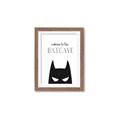 Picture of Welcome to the Batcave White _GroupedProduct_Rectangle_Portrait_Mini_ _GroupedProduct_Rectangle_Portrait_Framed_Matted_