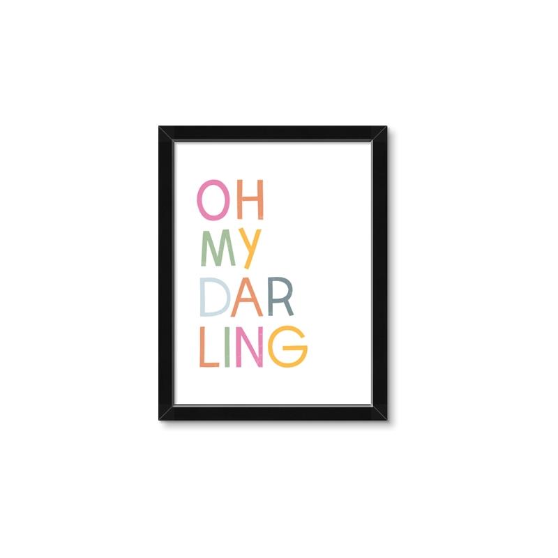 Picture of Oh My Darling kids _GroupedProduct_Rectangle_Portrait_Mini_ _GroupedProduct_Rectangle_Portrait_Framed_Matted_