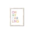Picture of Oh My Darling kids _GroupedProduct_Rectangle_Portrait_Mini_ _GroupedProduct_Rectangle_Portrait_Framed_Matted_