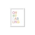 Picture of Oh My Darling kids _GroupedProduct_Rectangle_Portrait_Mini_ _GroupedProduct_Rectangle_Portrait_Framed_Matted_