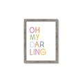 Picture of Oh My Darling kids _GroupedProduct_Rectangle_Portrait_Mini_ _GroupedProduct_Rectangle_Portrait_Framed_Matted_