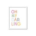Picture of Oh My Darling kids _GroupedProduct_Rectangle_Portrait_Mini_ _GroupedProduct_Rectangle_Portrait_Framed_Matted_