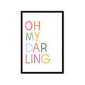 Picture of Oh My Darling kids _GroupedProduct_Rectangle_Portrait_Mini_ _GroupedProduct_Rectangle_Portrait_Framed_Matted_