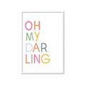 Picture of Oh My Darling kids _GroupedProduct_Rectangle_Portrait_Mini_ _GroupedProduct_Rectangle_Portrait_Framed_Matted_