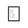 Picture of Oh My Darling kids _GroupedProduct_Rectangle_Portrait_Mini_ _GroupedProduct_Rectangle_Portrait_Framed_Matted_