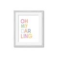 Picture of Oh My Darling kids _GroupedProduct_Rectangle_Portrait_Mini_ _GroupedProduct_Rectangle_Portrait_Framed_Matted_