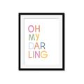 Picture of Oh My Darling kids _GroupedProduct_Rectangle_Portrait_Mini_ _GroupedProduct_Rectangle_Portrait_Framed_Matted_