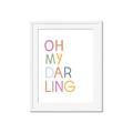 Picture of Oh My Darling kids _GroupedProduct_Rectangle_Portrait_Mini_ _GroupedProduct_Rectangle_Portrait_Framed_Matted_