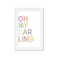 Picture of Oh My Darling kids _GroupedProduct_Rectangle_Portrait_Mini_ _GroupedProduct_Rectangle_Portrait_Framed_Matted_