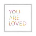 Picture of You are loved kids _GroupedProduct_Square_Mini_ _GroupedProduct_Square_Framed_Matted_