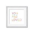 Picture of You are loved kids _GroupedProduct_Square_Mini_ _GroupedProduct_Square_Framed_Matted_