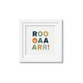 Picture of Roar _GroupedProduct_Square_Mini_ _GroupedProduct_Square_Framed_Matted_