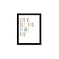Picture of Life is Cool kids  _GroupedProduct_Rectangle_Portrait_Mini_ _GroupedProduct_Rectangle_Portrait_Framed_Matted_