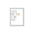 Picture of Life is Cool kids  _GroupedProduct_Rectangle_Portrait_Mini_ _GroupedProduct_Rectangle_Portrait_Framed_Matted_