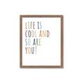 Picture of Life is Cool kids  _GroupedProduct_Rectangle_Portrait_Mini_ _GroupedProduct_Rectangle_Portrait_Framed_Matted_